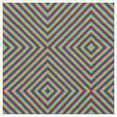 Rainbow X - Ivoren Linnen Stof (Close Up)