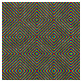 Rainbow X - Natuurlijke Linnen Stof