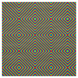 Rainbow X - Polyester Weave Fabric Stof