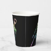 Rainbow X-Ray Skeleton Papieren Bekers (Rechts)