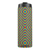 Rainbow X - Thermische Tumbler Thermosbeker (Voorkant)