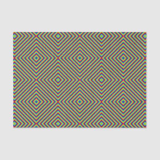 Rainbow X - tissuepapier (Voorkant)