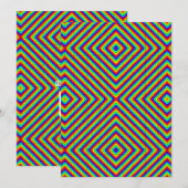 Rainbow X - Wenskaart Feestdagenkaart (Voorkant / Achterkant)