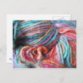 Rainbow Yarn Bundle Briefkaart (Voorkant / Achterkant)