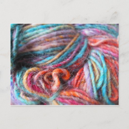 Rainbow Yarn Bundle Briefkaart (Voorkant)
