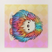 Rainbow Yeti legpuzzel (Horizontaal)