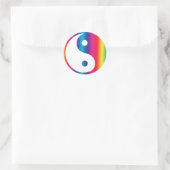 Rainbow Yin Yang Stickers (Tas)