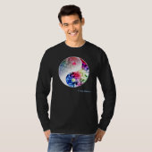 Rainbow Yin Yang T-shirt (Voorkant volledig)