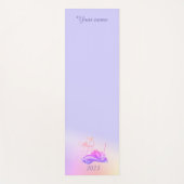 Rainbow Yoga Mat Cute (Voorkant)