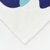 Rainbow Yorkie Cuddler Fleece Deken (Hoek)