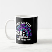Rainbow You Problem 988 Zelfmoordpreventie Awarene Koffiemok (Links)