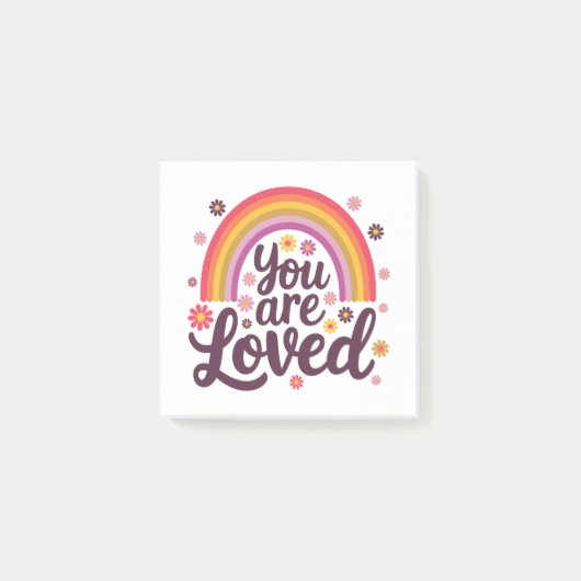 Rainbow You was dol op post-it-notities Post-it® Notes (Voorkant)