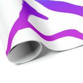 Rainbow Zebra Pattern Cadeaupapier (Rol Hoek)