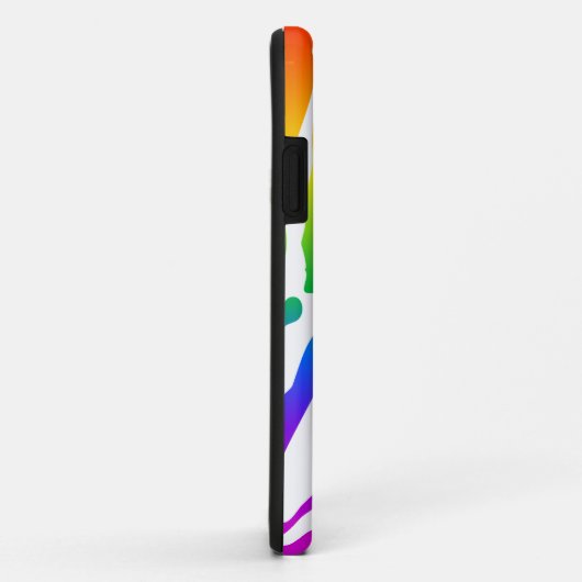 Rainbow Zebra Pattern Case-Mate iPhone Case (Achterkant/rechts)