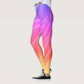 Rainbow Zebra Print Leggings (Links)
