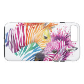 Rainbow Zebra-telefoondraagtas Case-Mate iPhone Case (Achterkant (Horizontaal))