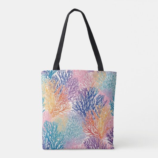 Rainbow Zee Fan Garden - Canvas tas (Achterkant)