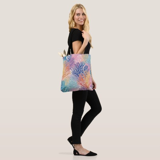 Rainbow Zee Fan Garden - Canvas tas (Op model)