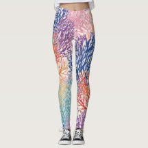 Rainbow Zee Fan Garden - Legging