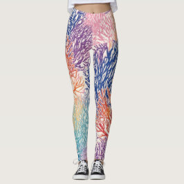 Rainbow Zee Fan Garden - Legging