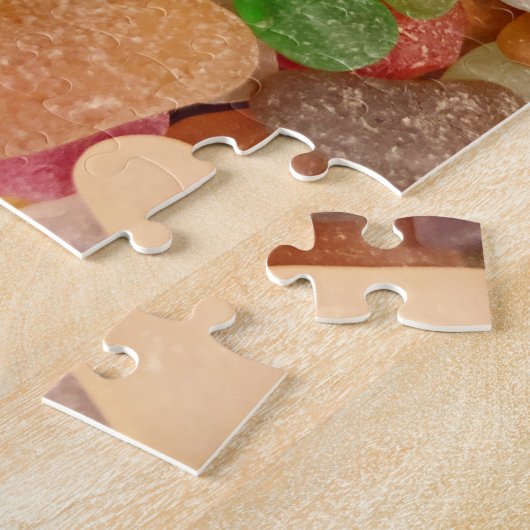 Rainbow Zee Glass Puzzle Legpuzzel (Zijkant)