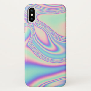 Rainbow Zee Holographic Iridescence iPhone X Hoesj Hoesje