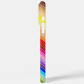 Rainbow Zig Zag Case-Mate iPhone Case (Achterkant / Links)