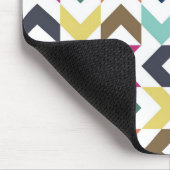 Rainbow ZigZag MousePad Muismat (Hoek)