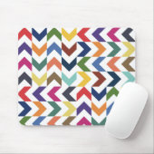 Rainbow ZigZag MousePad Muismat (Met muis)