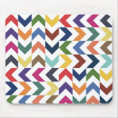 Rainbow ZigZag MousePad Muismat (Voorkant)