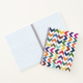 Rainbow ZigZag Notitieboek (Binnen)