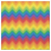 Rainbow ZigZag Stof (Swatch)