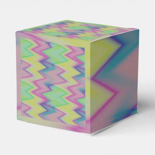 Rainbow Zigzags Bedankdoosjes (Achterkant)