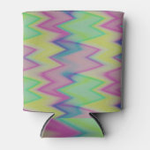 Rainbow Zigzags Blikjeskoeler (Voorkant)