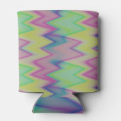 Rainbow Zigzags Blikjeskoeler (Achterkant)