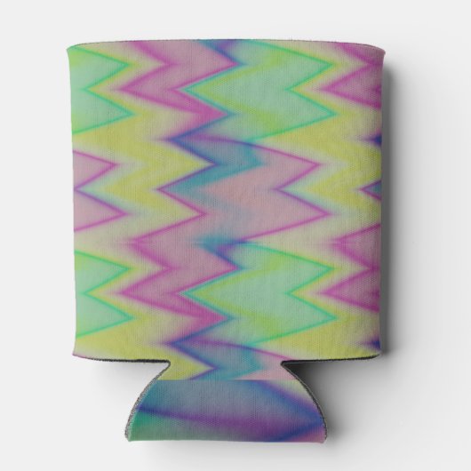 Rainbow Zigzags Blikjeskoeler (Achterkant)