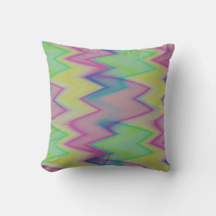 Rainbow Zigzags Kussen