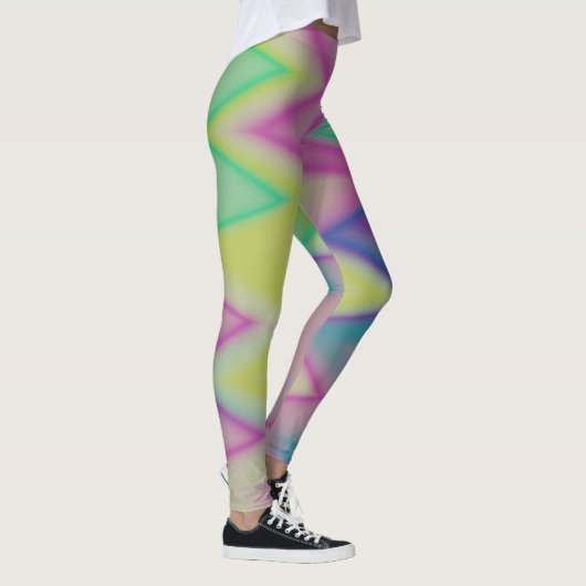 Rainbow Zigzags Leggings (Rechts)