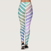 Rainbow Zigzags Leggings (Achterkant)