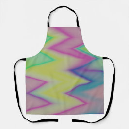 Rainbow Zigzags Schort