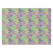 Rainbow Zigzags Tafelkleed (Voorkant (Horizontaal))