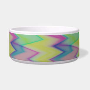Rainbow Zigzags Voerbakje