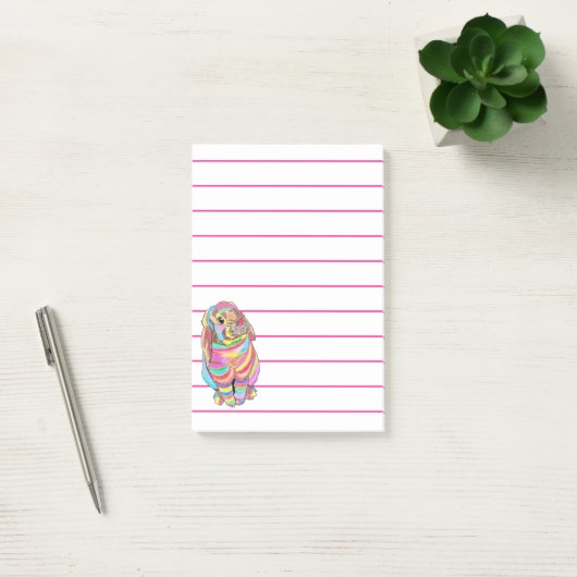 Rainbowbunny Post-it Notes (Kantoor)