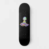 Rainbowcore Slaap Chibi Drip Droom Persoonlijk Skateboard (Voorkant)