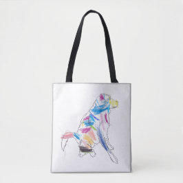 RainbowDog Boekentas Tote Bag