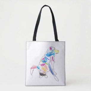 RainbowDog Boekentas Tote Bag