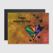 Rainboweart en vlinder (Voorkant / Achterkant)