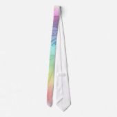 Rainbowed Flapper Girl Stropdas (Achterkant)