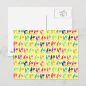 Rainbowed School Girls Briefkaart (Voorkant / Achterkant)