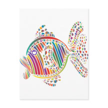 RainbowFish-Wenskaart